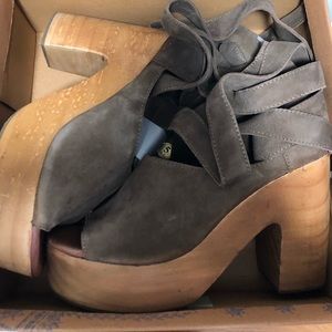 Free People Touch the Sky Wrap Clog